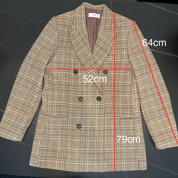 Mango checkered jacket - Picture 6 of 6